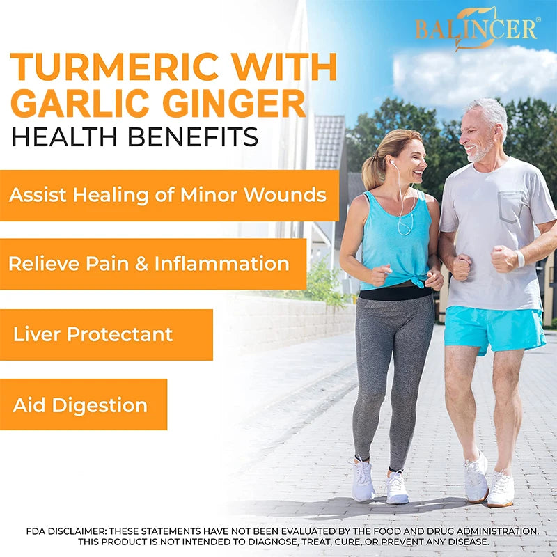 Turmeric Curcumin with Black Pepper | Vegan Joint Support Supplement