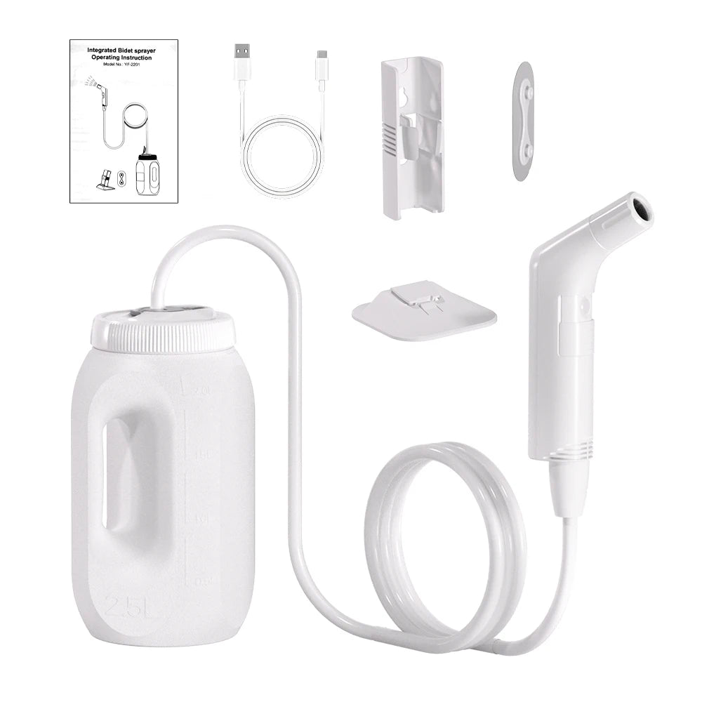 Portable Electric Bidet | Rechargeable Handheld Hygienic Spray