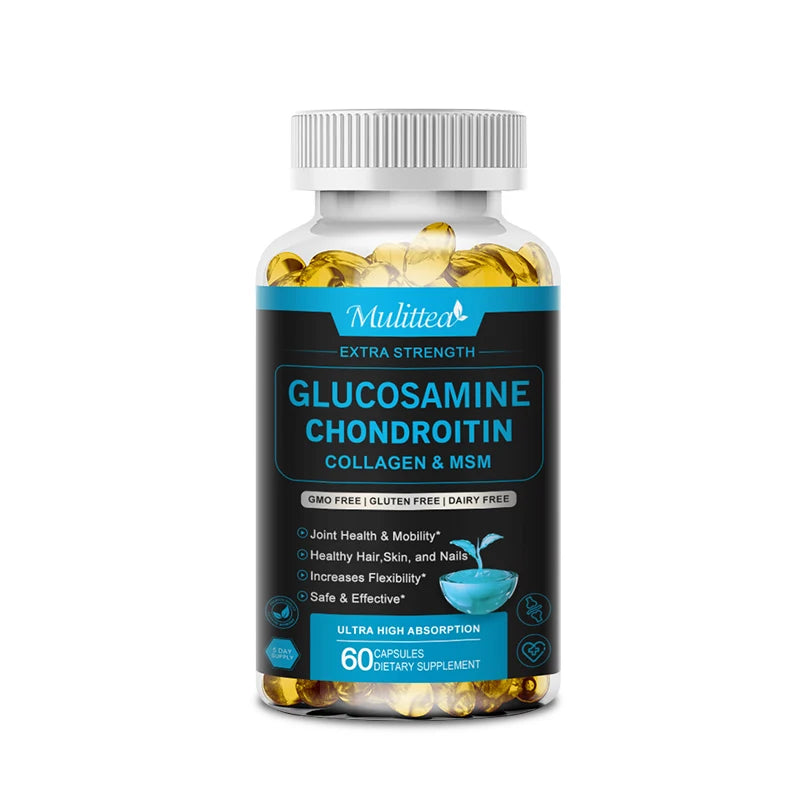 Joint Support Capsules with Collagen Peptides for Health