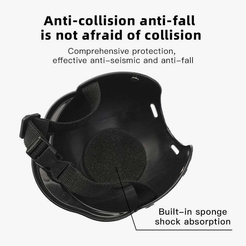 Cross-Border Pet Safety Helmet for Dogs and Cats | Pet Motorcycle Gear