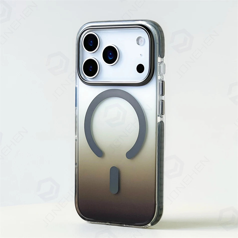 Luxury Gradient Magnetic Shockproof Case for iPhone 14-17 Pro Max