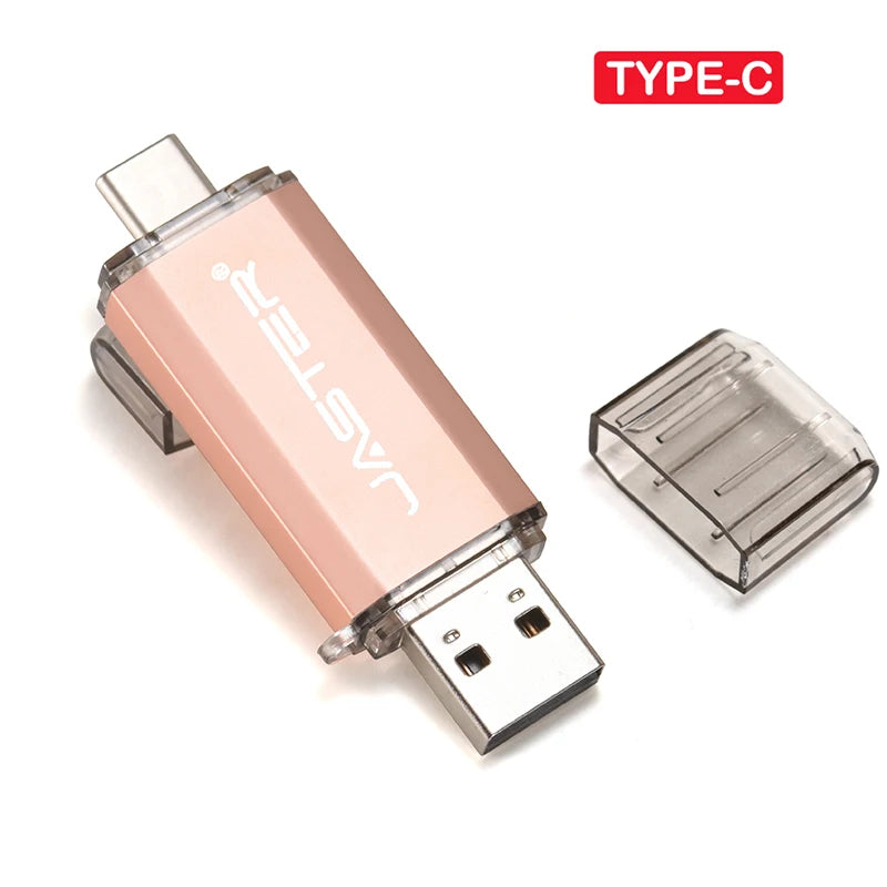 High-Speed OTG USB Flash Drive for Type-C Devices | 128GB to 4GB