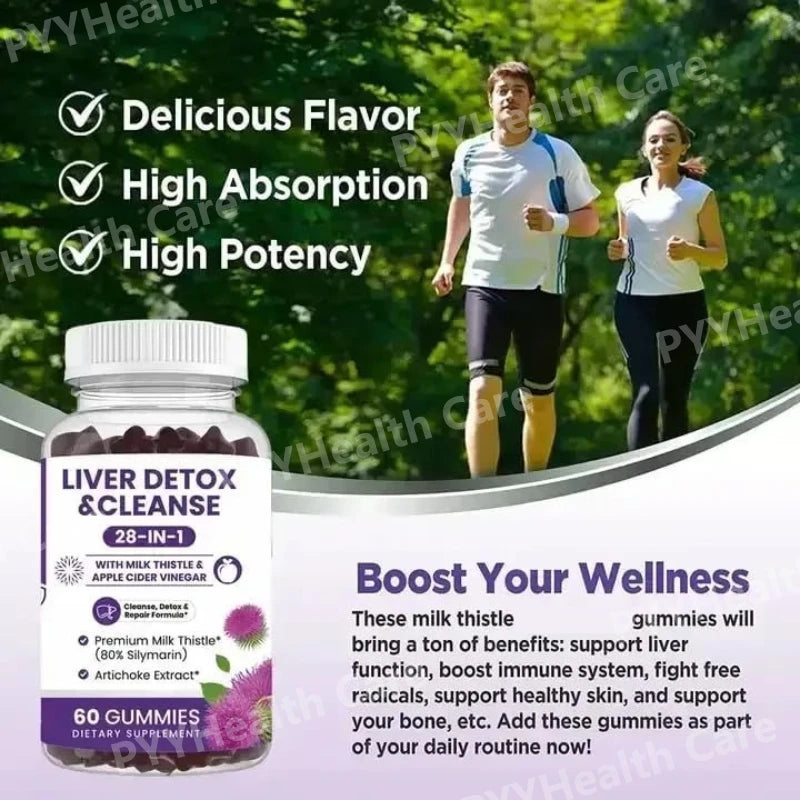 Liver Detox 28-in-1 Gummies | Chewable Dietary Support