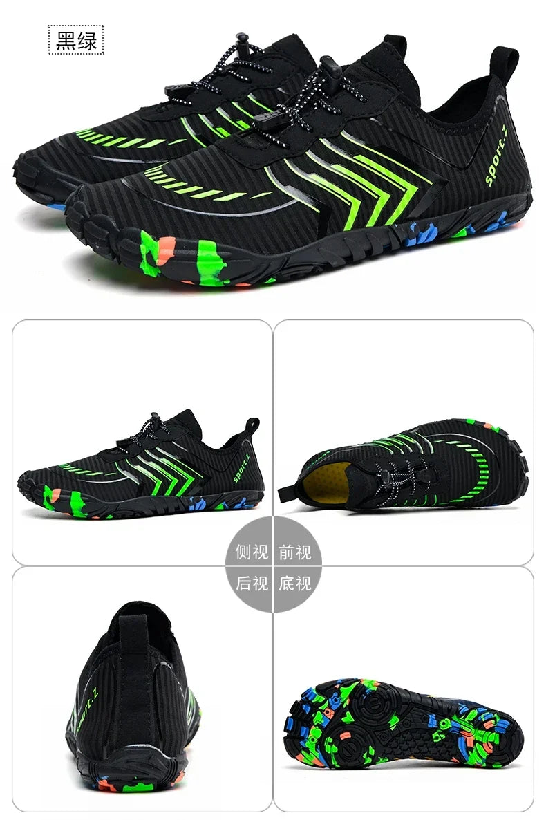 Unisex Quick-Drying Aqua Water Shoes | Breathable Beach Footwear