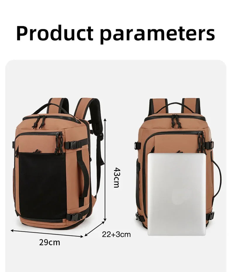 Men's Lightweight Travel Backpack | Versatile for Business & Hiking