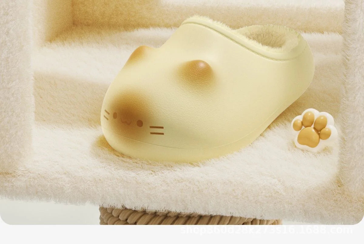 Cozy Plush Indoor Slippers for Women | Cute Cartoon Winter Footwear