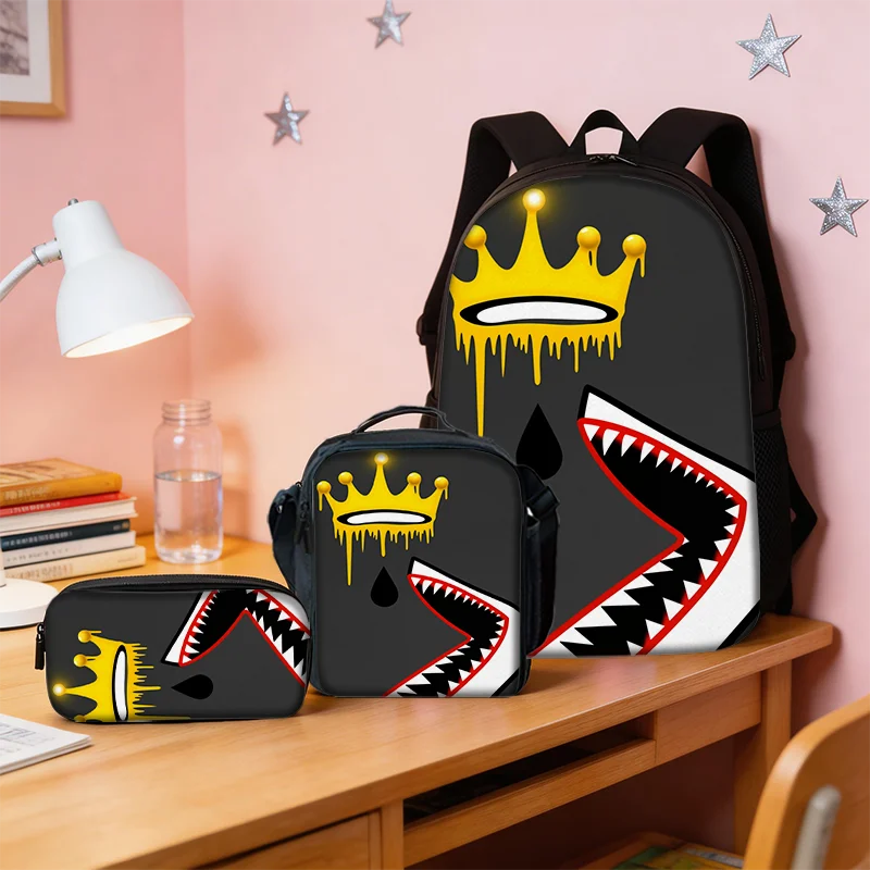 Lightweight Graffiti Print Backpack Set | Perfect for School & Travel