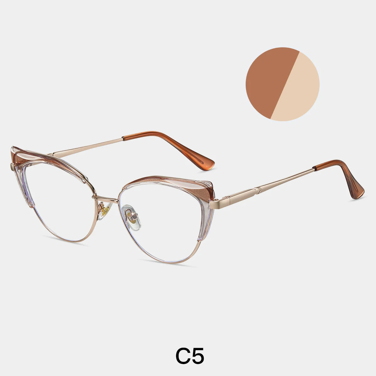 Stylish Women's Cateye Prescription Glasses | Elegant Optical Wear