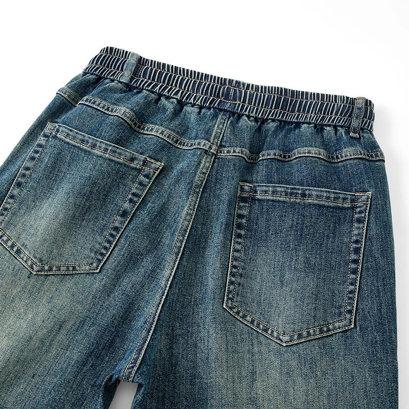 Men's Flared Boot Cut Jeans | Comfortable Vintage Casual Trousers