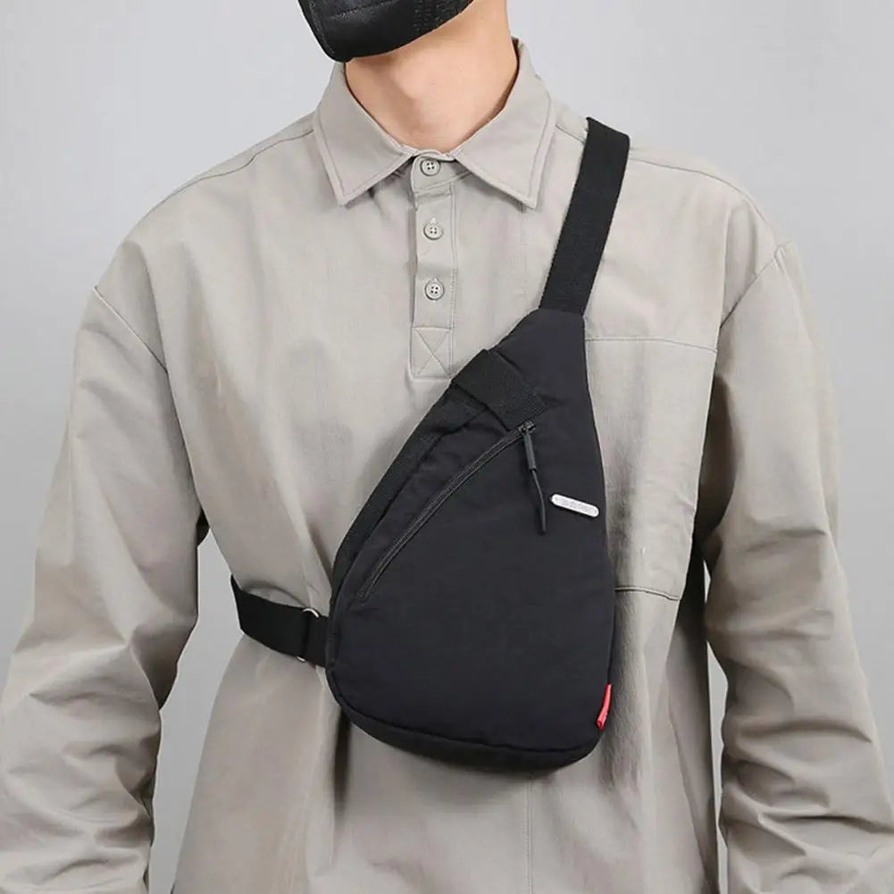 Chest Bag For Men Women Large Capacity Single Shoulder Bag Sport Cycling Phone Crossbody Bag Unisex Chest Bag Travel Hiking