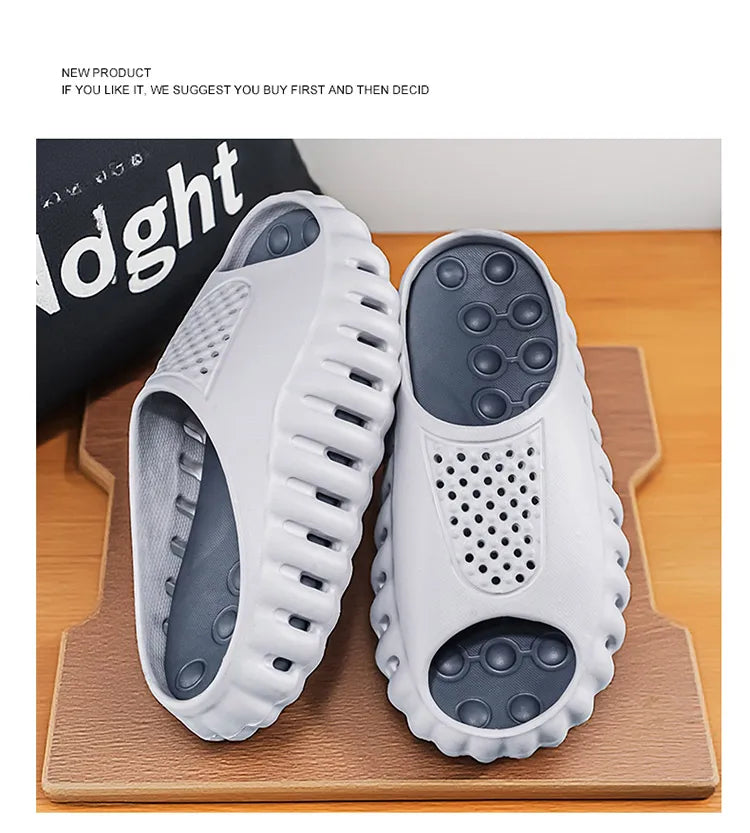 Summer Slippers for Men and Women | Soft EVA Indoor Slides