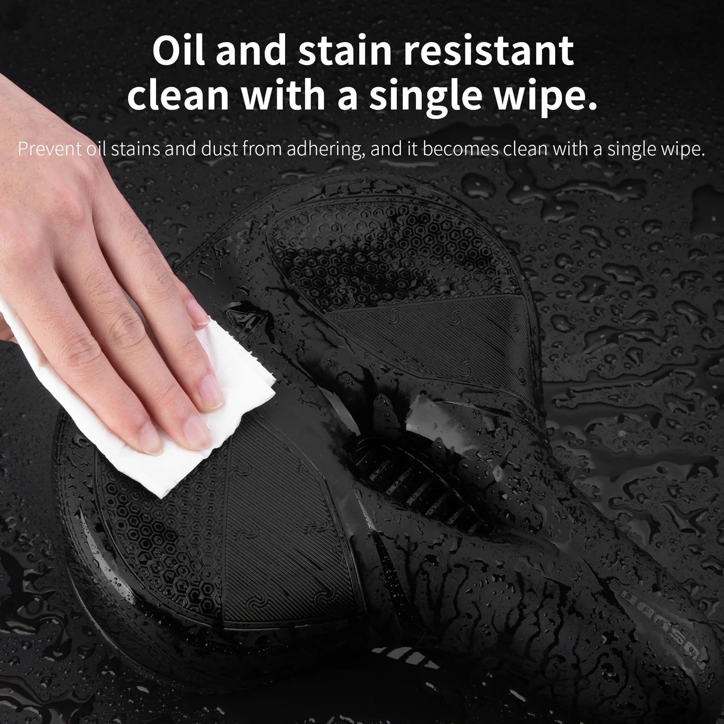 Universal Soft Bicycle Saddle - Shock Absorbing & Waterproof Cushion