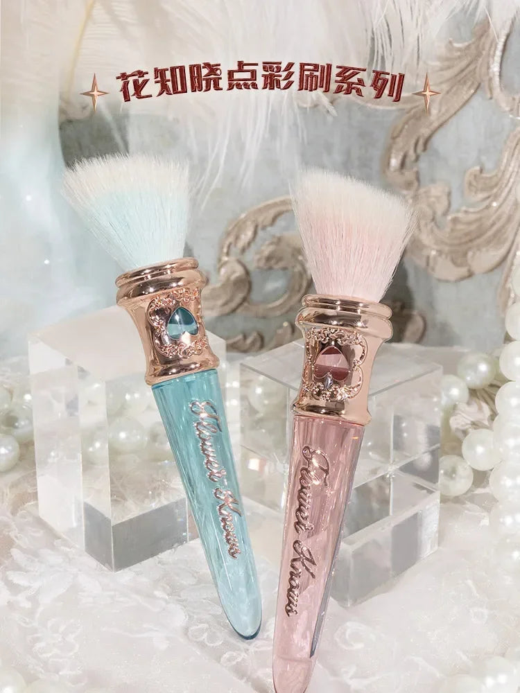 Flower Knows Strawberry Rococo Blush Brush | Soft Goat Hair Fluffy Makeup Brush 2026