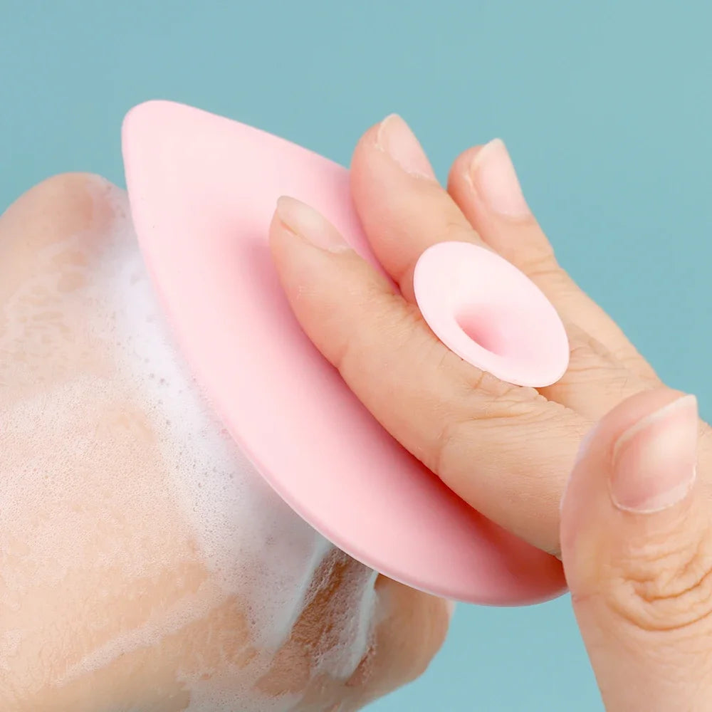 Soft Silicone Face Cleansing Brush | Gentle Skin Massager