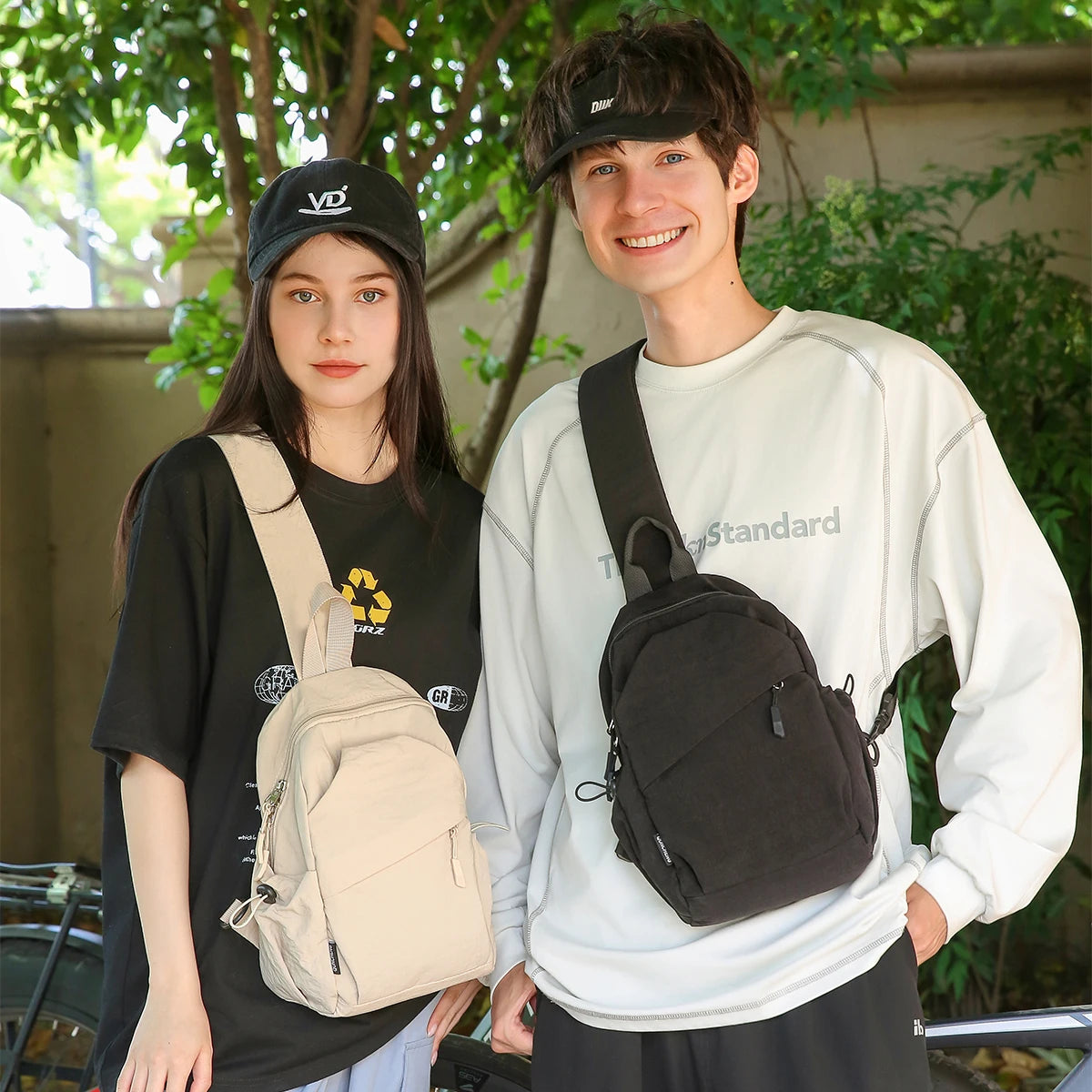 Men's Fashionable Chest Bag | Versatile Casual Commuter Shoulder Bag