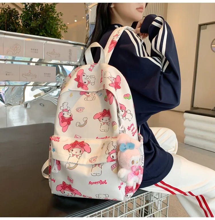 Kawaii Anime Girl Backpack | Large Capacity Student Bag