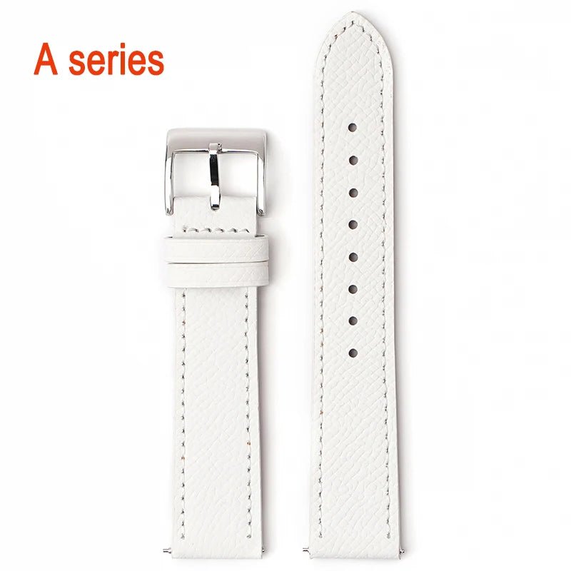 Calfskin Leather Watch Strap | Quick Release, Handmade Design
