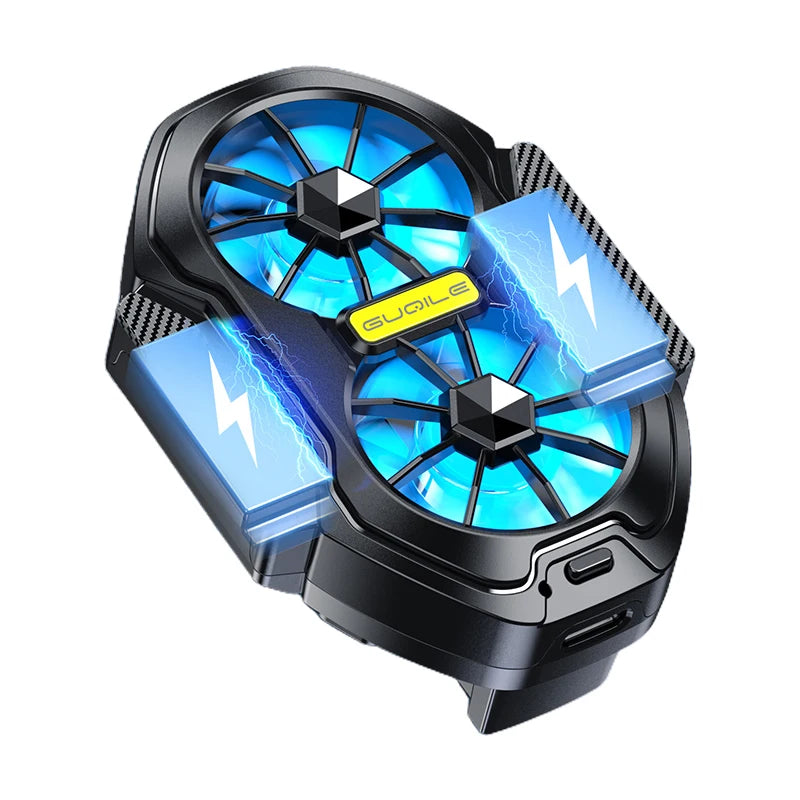 Dual Fan Mobile Phone Cooler | Rechargeable Strong Cooling Clip