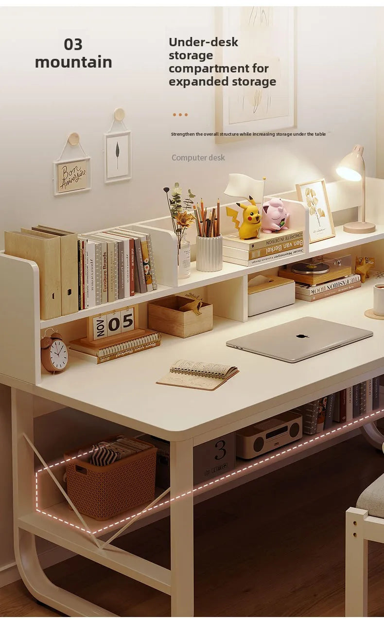 Simple and Stylish Desktop Computer Desk for Home Office