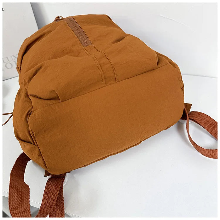 Lightweight Macaron Color Oxford Backpack for Women | Casual Chic bag