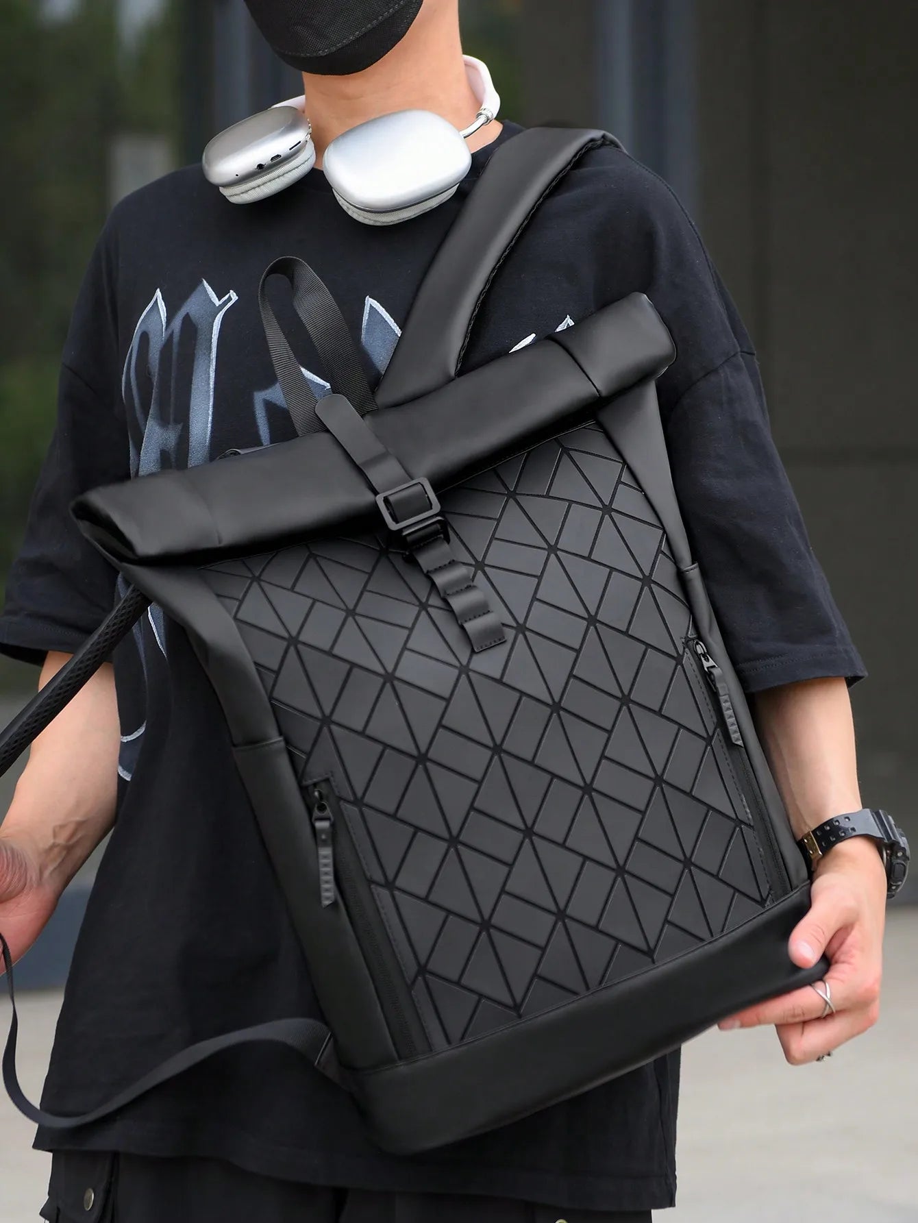 Versatile Men's Backpack | Stylish and Functional for All Settings