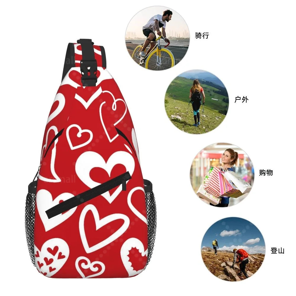 Lightweight Crossbody Sling Bag for Travel & Outdoor Activities