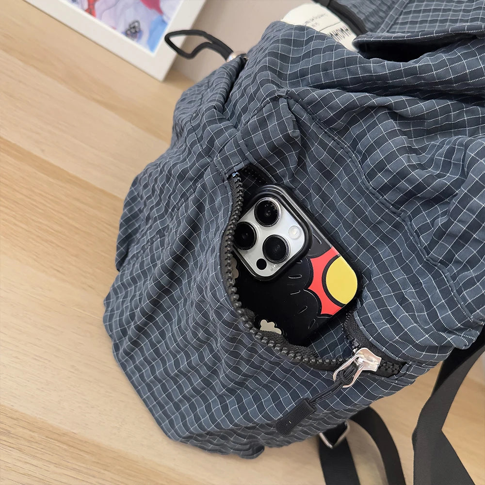 Lightweight Casual Drawstring Backpack | Water-Resistant Daypack