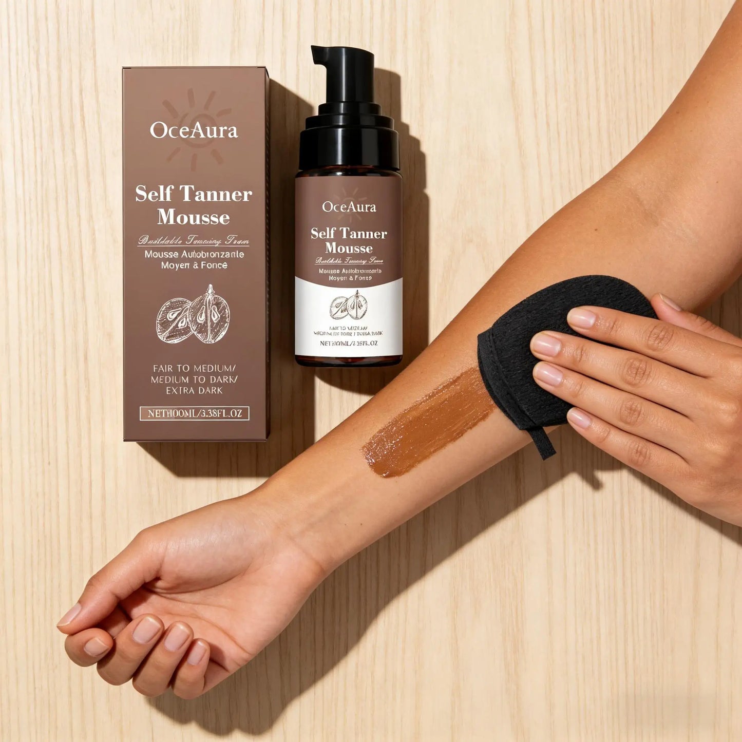Organic Self Tanning Mousse | Nourishing Sunless Tan Foam