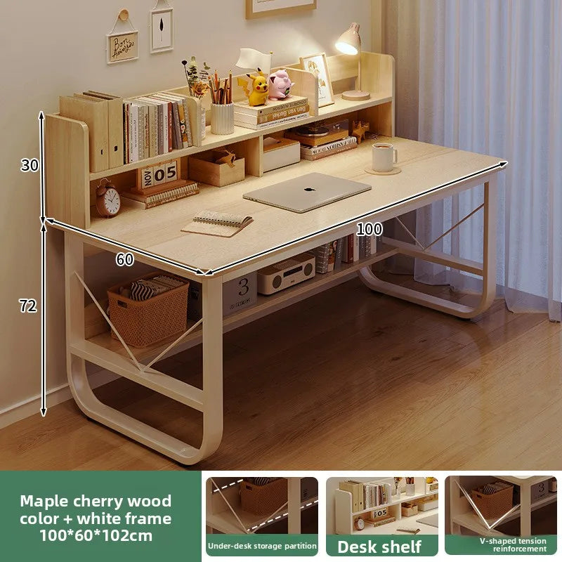 Simple and Stylish Desktop Computer Desk for Home Office