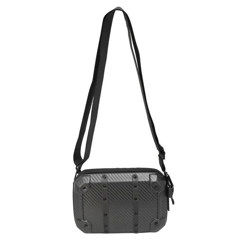 Luxury Mini Messenger Bag for Men | Stylish Pu Leather Crossbody