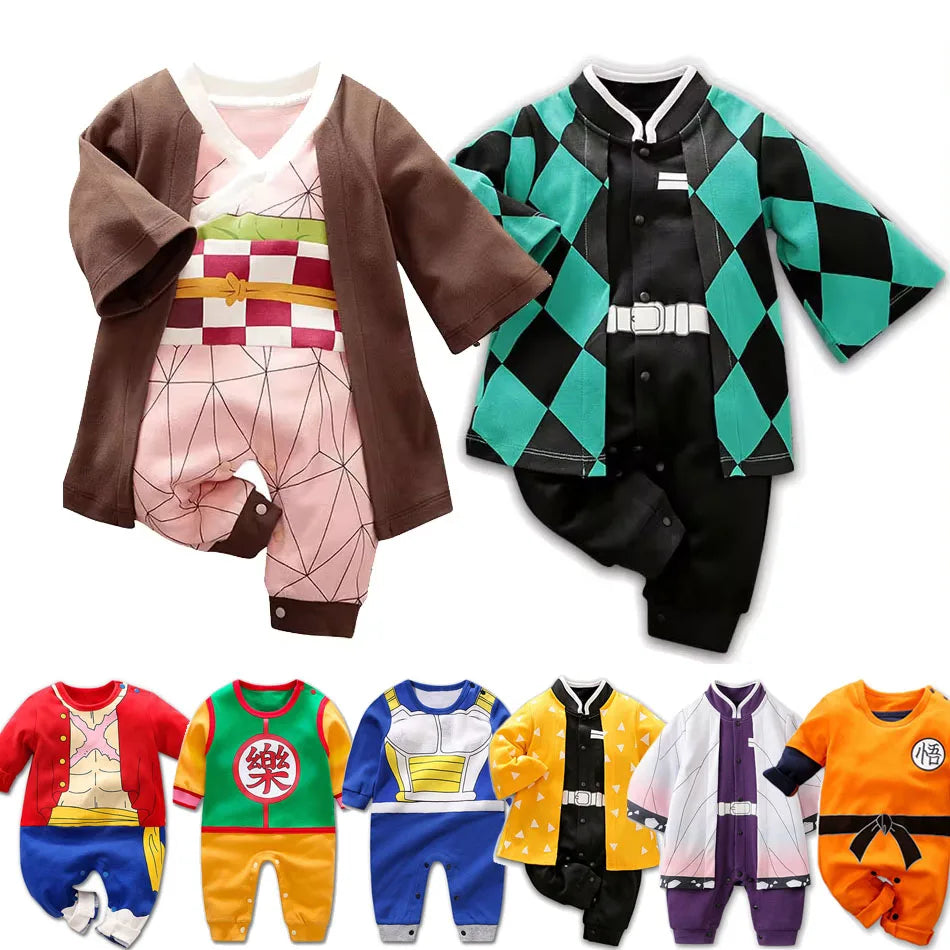 Cute Cosplay Baby Rompers | Adorable Anime Infant Costumes