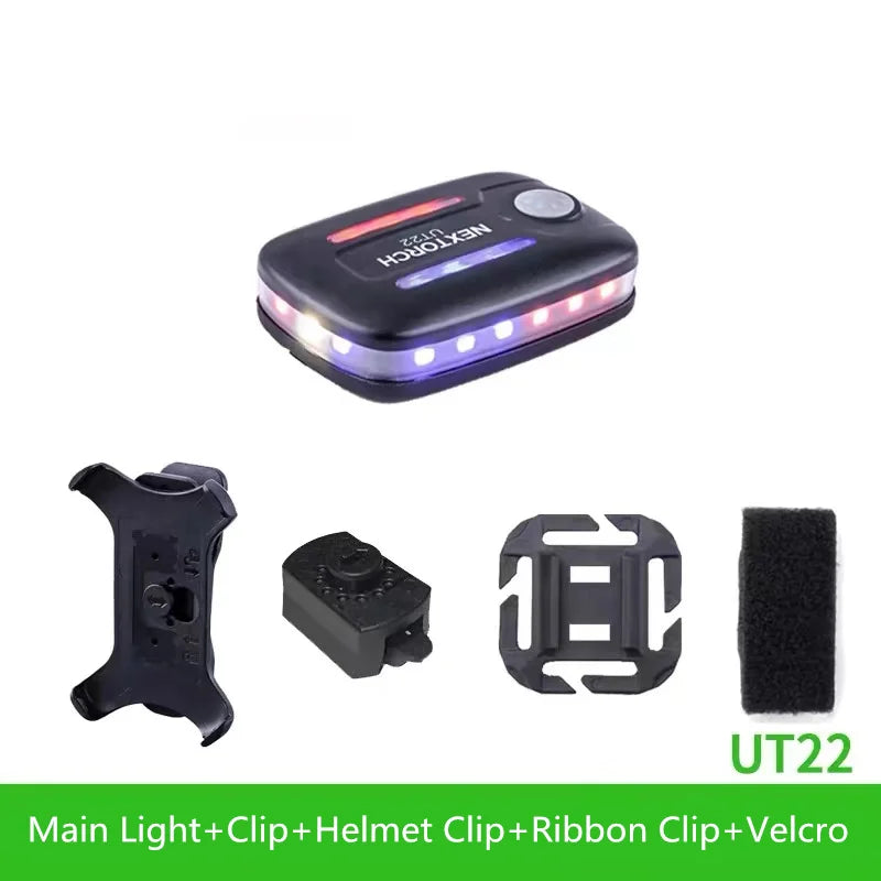 360° LED Police Lights | Upgraded Shoulder Light with Accessories