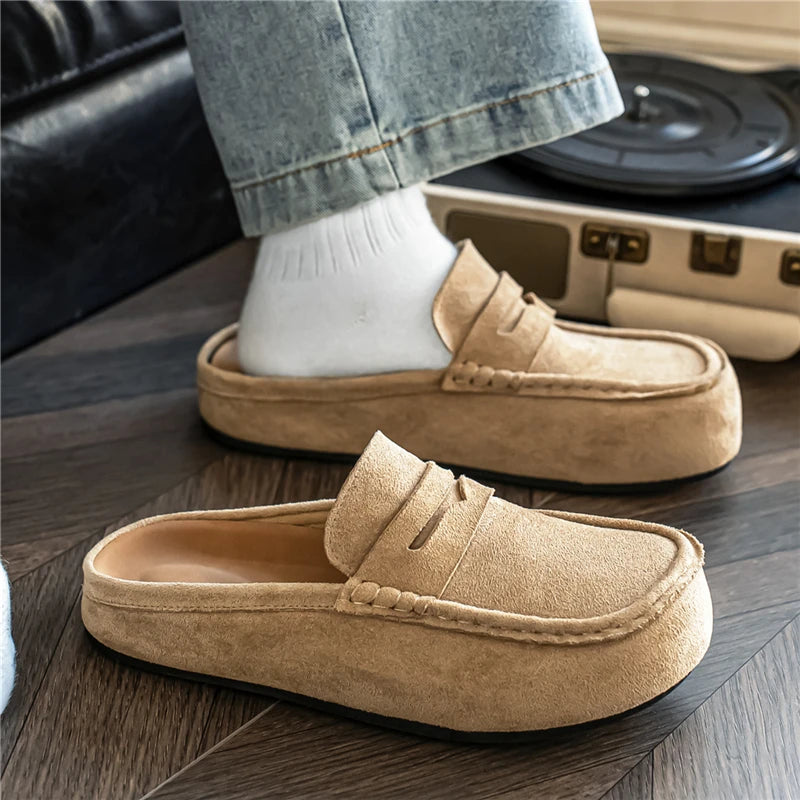 Comfortable Men's Casual Leather Loafers | Perfect for Driving