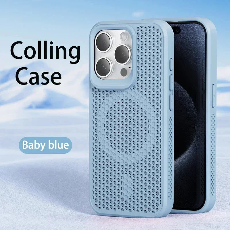 Cooling Heat Dissipation Phone Case | Magnetic Protection for iPhone