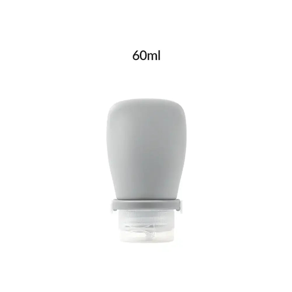 Silicone Travel Bottle Set | Leakproof Refillable Cosmetic Containers