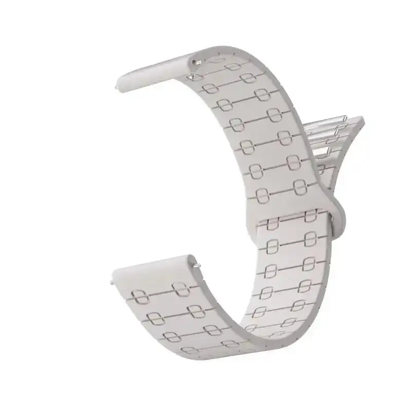 22mm Magnetic Silicone Strap | Versatile Sports Band Bracelet