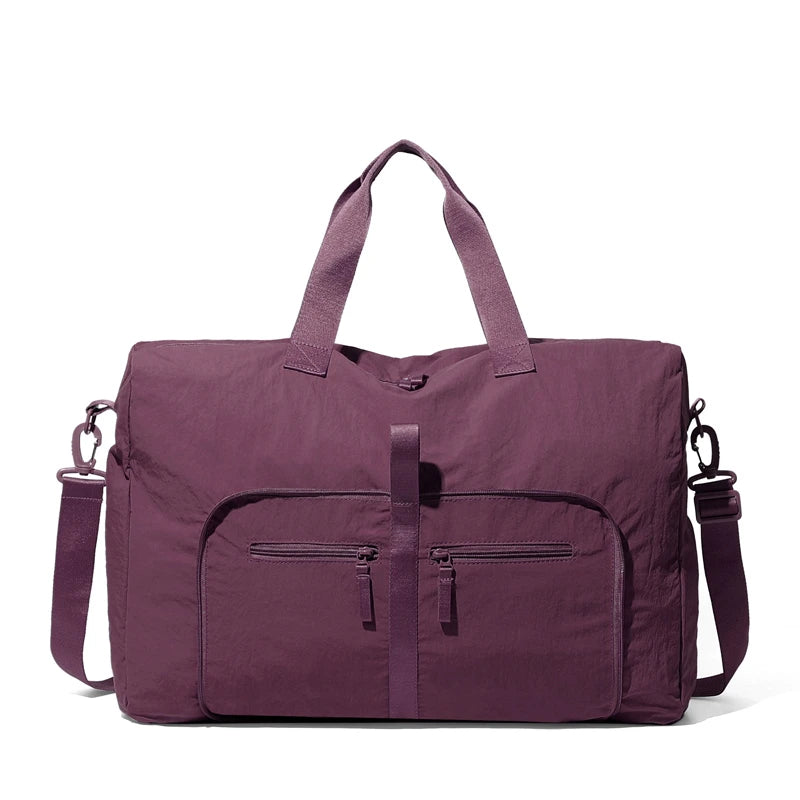 Large Capacity Foldable Travel Handbag for Men and Women