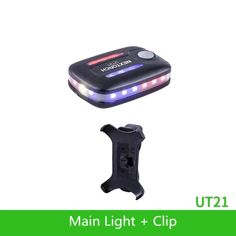 360° LED Police Lights | Upgraded Shoulder Light with Accessories