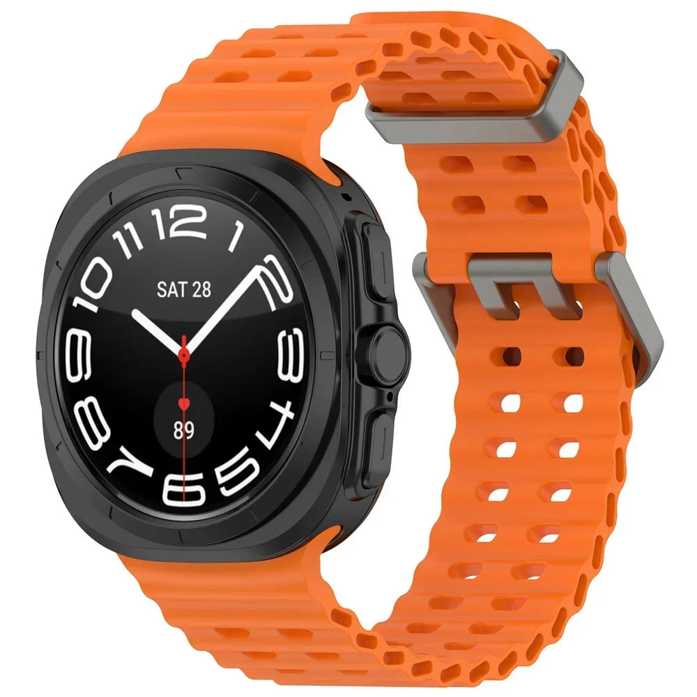 Sport Band for Galaxy Watch 47mm | Stylish Silicone Bracelet