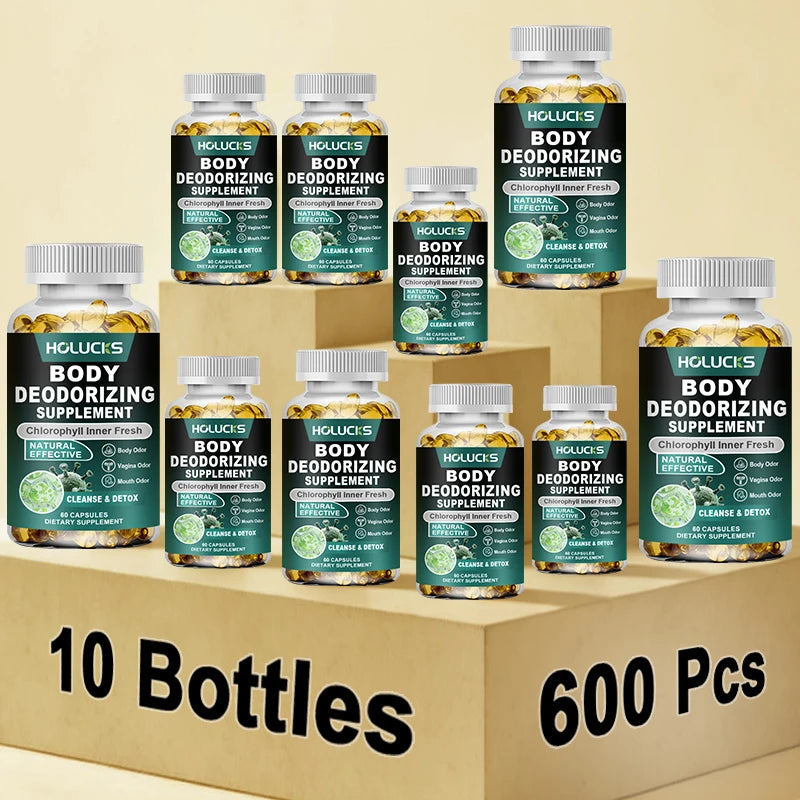 Chlorophyll Capsules | Body Deodorizing & Gut Health Support