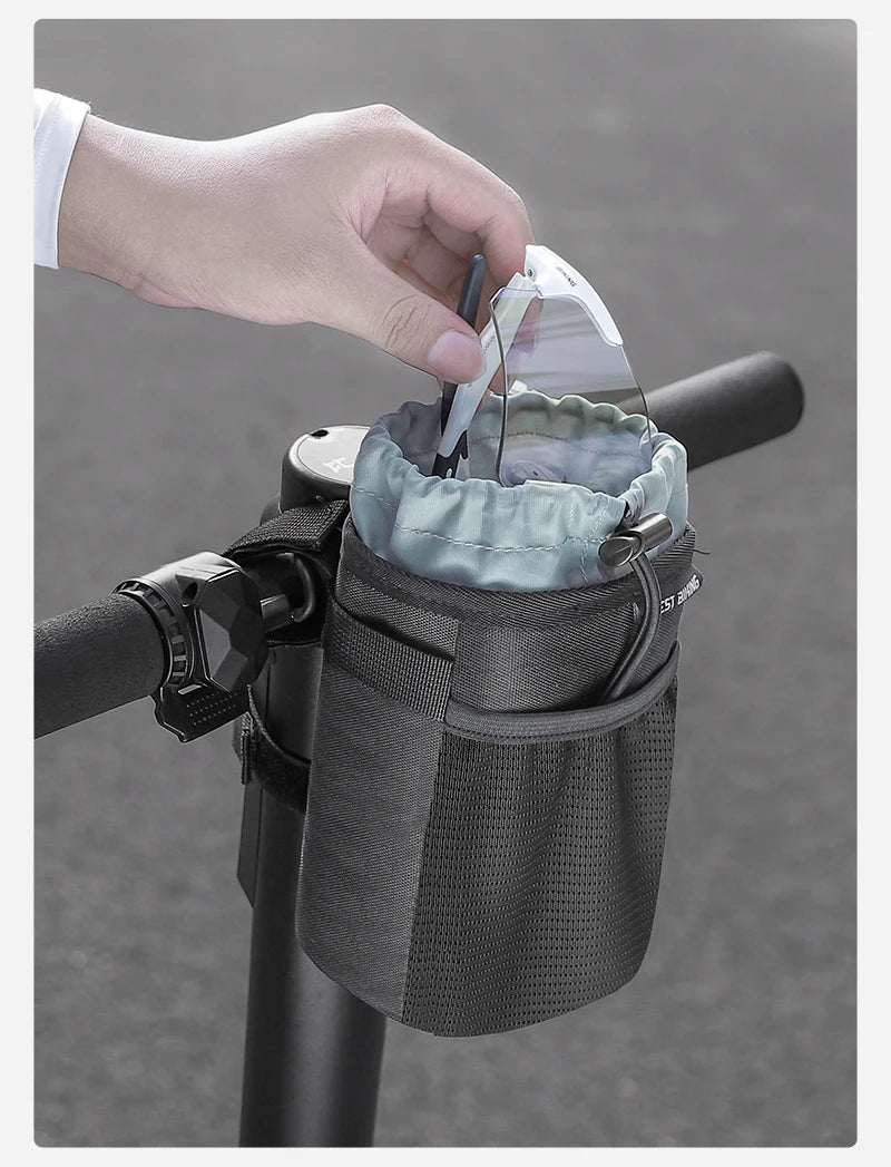 Bicycle Handlebar Bag | Water Bottle Carrier & Insulation Bag