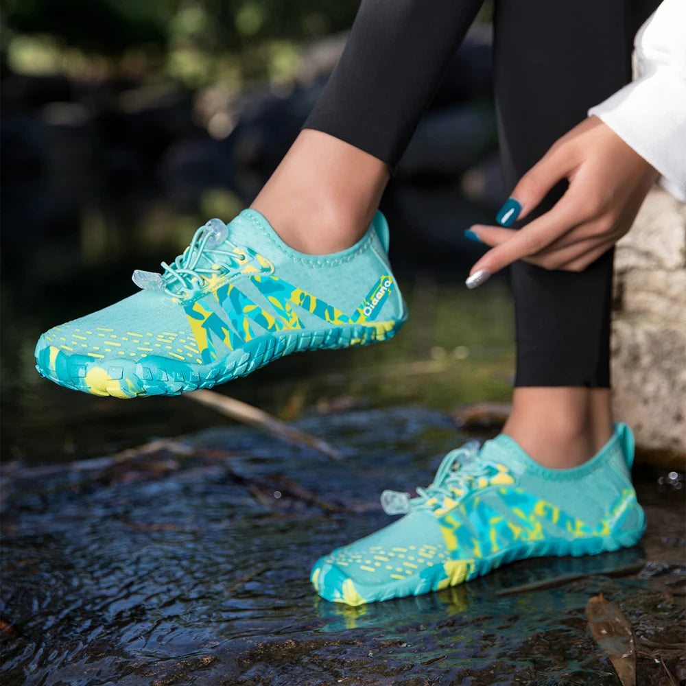 Unisex Wide Toe Barefoot Sports Water Booties for All Activities