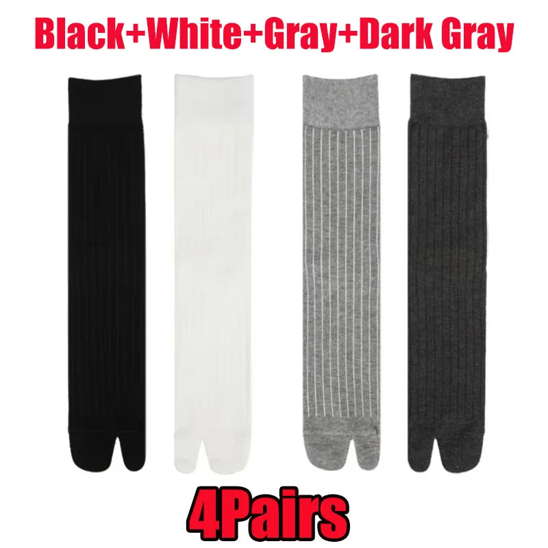 Stylish Cotton Tabi Socks for Women | Comfortable Two-Toed Socks