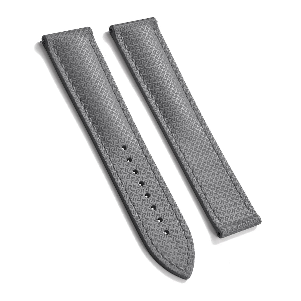 Universal Tropical FKM Rubber Watch Strap | Quick-Release Dive Bracelets