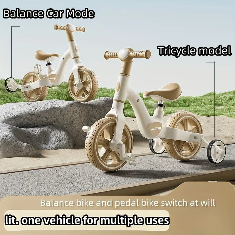 2-in-1 Kids Balance Bike & Trike | Lightweight Scooter for Kids