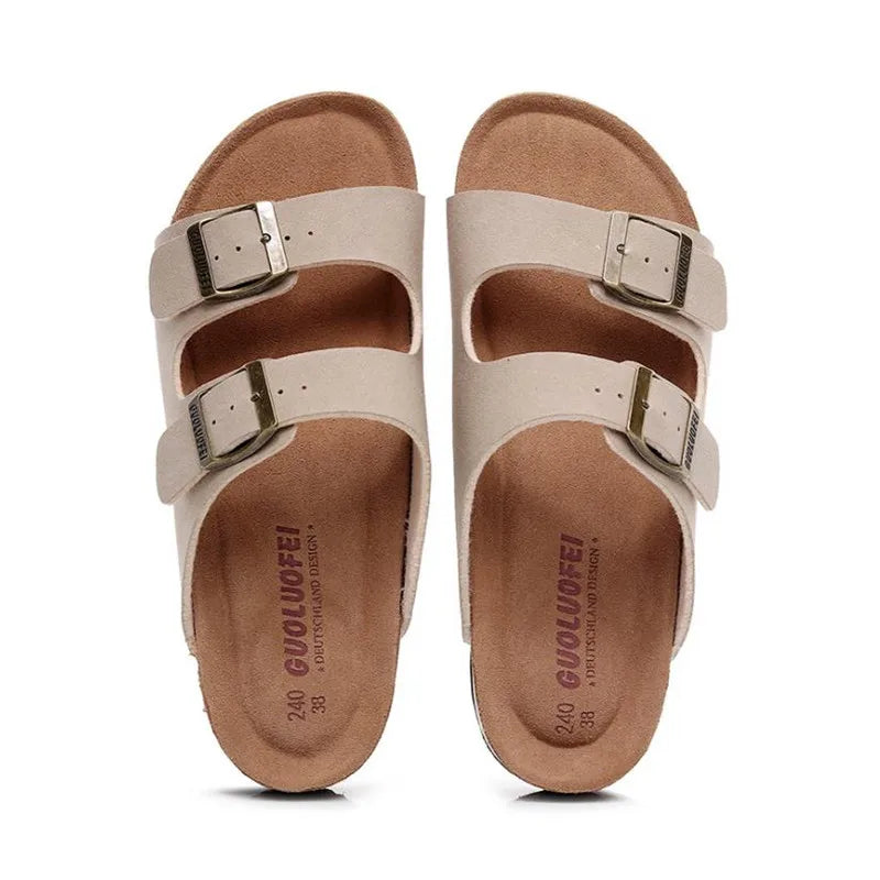 Summer Women's Casual Cork Slippers | Stylish Outdoor Slides