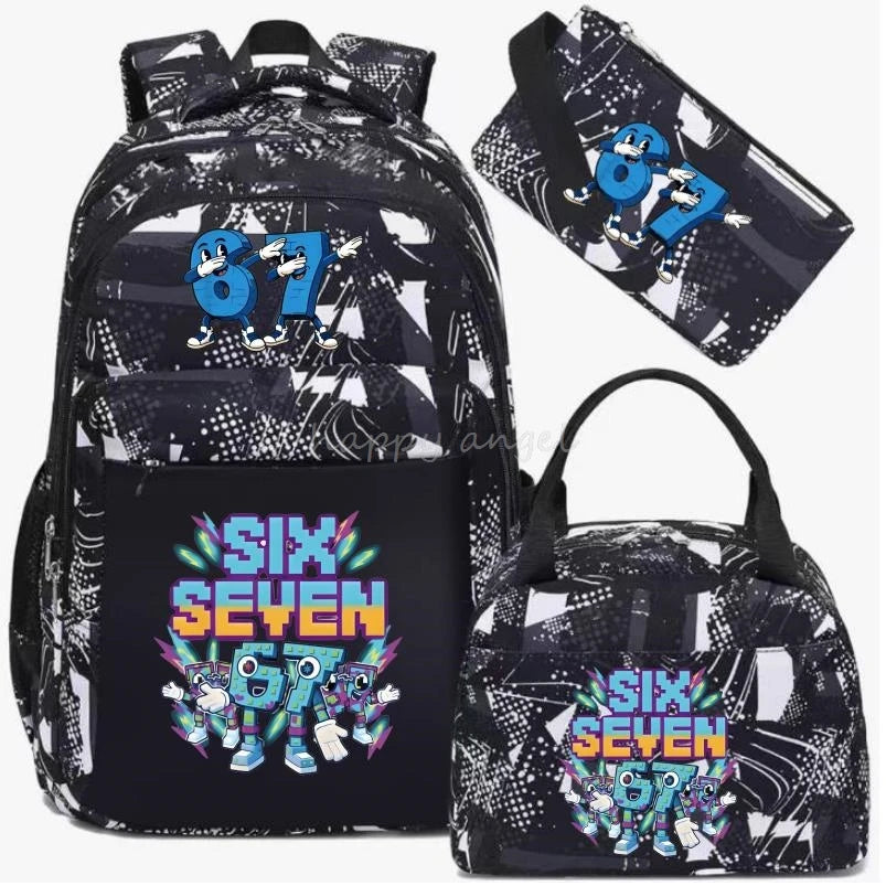 Camouflage Backpack Set with Lunch Bag | Stylish & Practical Rucksack