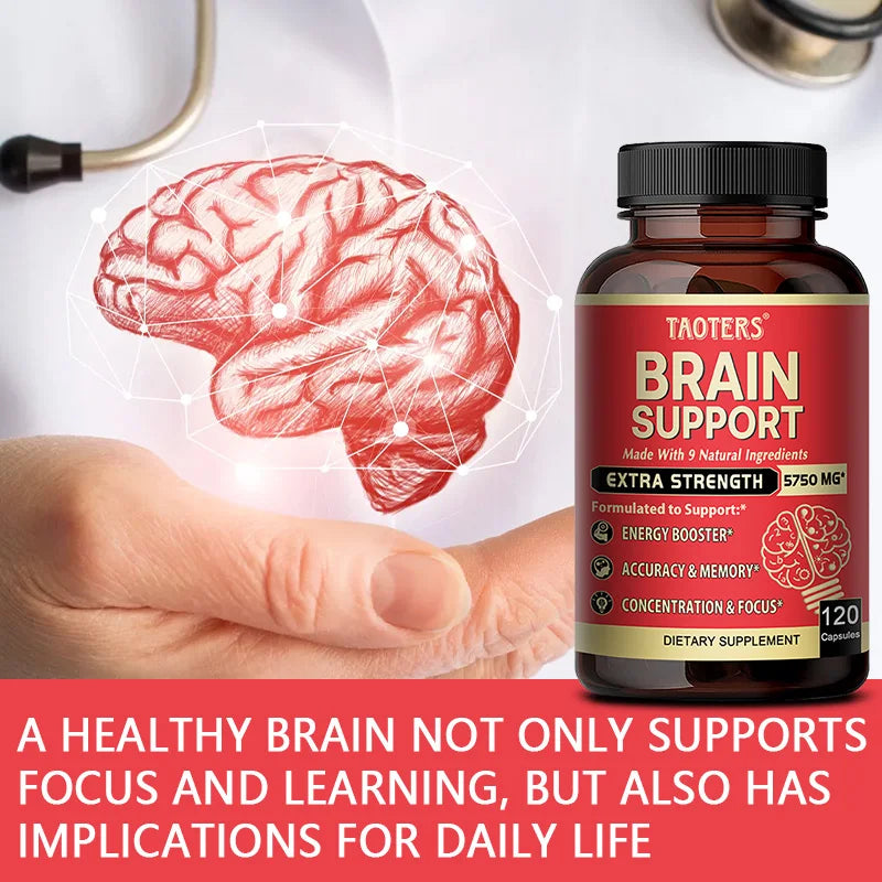 Advanced Nootropic Brain Capsules | Memory, Focus, Clarity Support