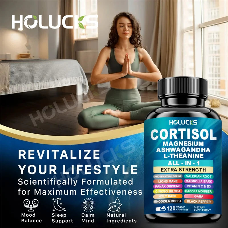 Cortisol Support Supplement | Manage Stress and Maintain Calm