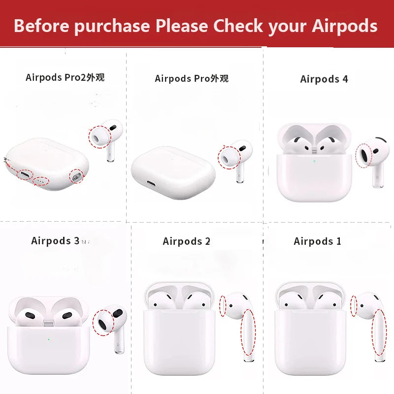Cute Rabbit Earphone Case Keychain | Silicone Protective Cover